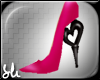 [BH]Pink heels w/hearts