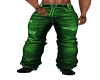 Green Rip Jeans