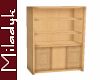 MLK Wood Thin Cabinet