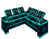 No Pose Teal couch