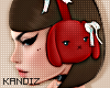 !!K Xmas Muffs Maroon