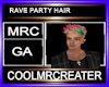 RAVE PARTY HAIR