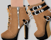ℛ Spike Boots Brown