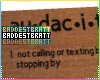 Au-dac-i-ty Doormat