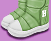 🛒 Mint Puffer Boots