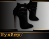 ! BLACK ANKLE BOOT