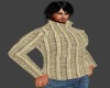 Tan Ribbed Sweater