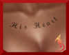 His Heart Tattoo (chest)