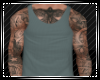 Grey Tank w/Tattoo