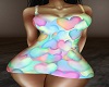 Rainbow Hearts Dress