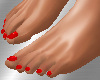 SL Real Feet+Red Nails
