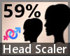 Head Scaler 59% F A