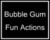 Bubble Gum Funny Action