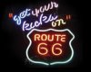 ~H2~Route 66 Neon Sign