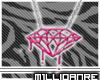 {M1L}M.Pink drip Diamond