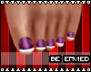 E| Purple Feet