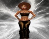 Brown/Black Outfit