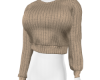 Relax Knit Top |Wheat