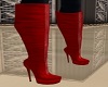 Vixxen~Red Suede Boots