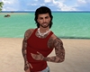 Muscle Tank w/Tattoos-Rd