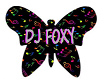 DJ FOXY FLOOR SIGN