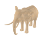 Statue | Wood Elephant 2