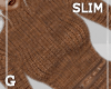 Brown Sweater Dress SLIM