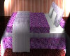 PURPLE AND LAVENDER BED