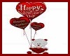 Valentines Bear Balloons