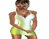 green sexy dress