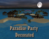 Paradise Party Decorated