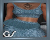 GS Sequins Blue Dress