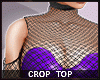 xRaw| Crop Top | Purple