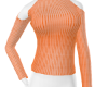 *B* Cold Shoulder Orange