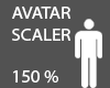AVATAR SCALER 150 %