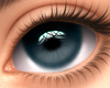 Hazel Dark Blue Eyes