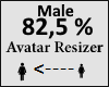 Avatar scaler 82,5% Male