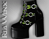 Ms Grinchy Leather Boots
