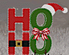 HOHOHO Christmas Sign