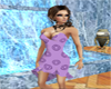 Purple Circle Dress