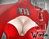 W° Devil Onesie .RLL
