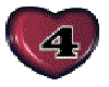 [4] in a heart animated
