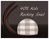 40% Kids Rocking Snail