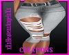Summer  Grey Capri Jeans