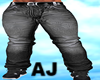 AJ Mens Jeans Gray