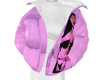 Graphic Pink Puffer V2