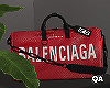 Red Balen Duffle Bag