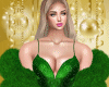 Sparkling Green Gown