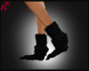 Fur Black Socks