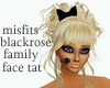 blackrose face tat